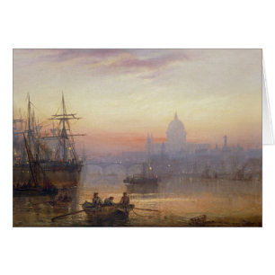 La piscine de Londres au crépuscule, 1876