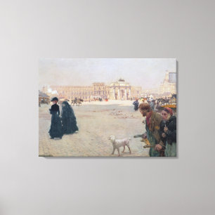 La Place du Carrousel, Paris Leinwanddruck