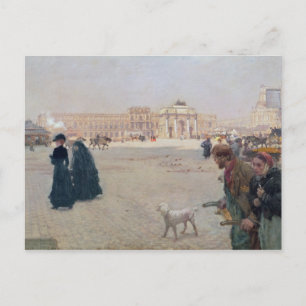 La Place du Carrousel, Paris Postkarte