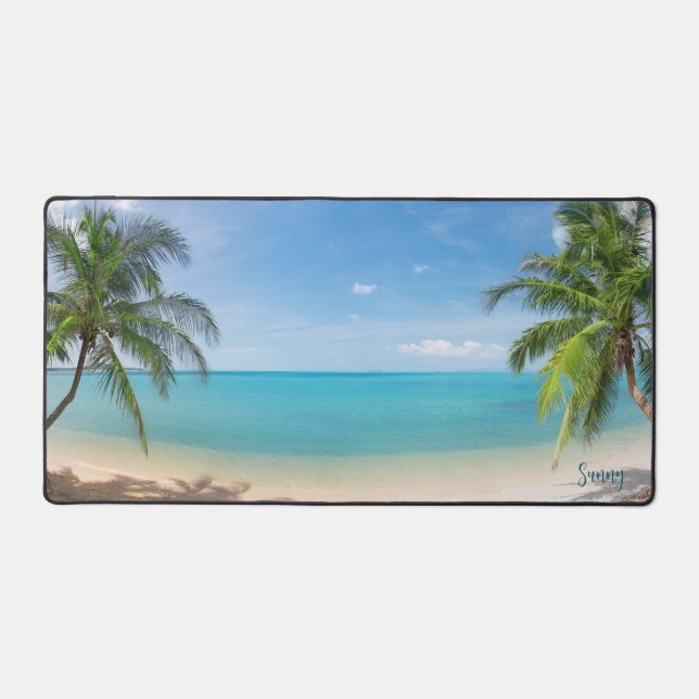 La plage de Palm de Sunny (Recto)
