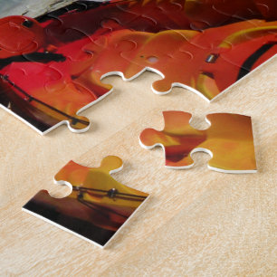 La plage tropicale Kayaks puzzle