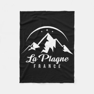 La Plagne France Ski Resort Skifahren Snowboarden Fleecedecke