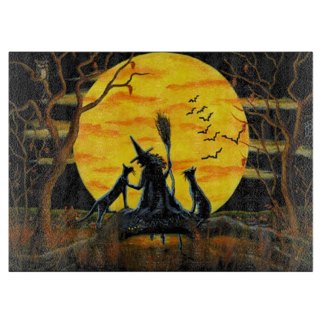 La planche à découper de Halloween, la patience, (Devant)