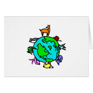 La planète animale vide à l'intérieur