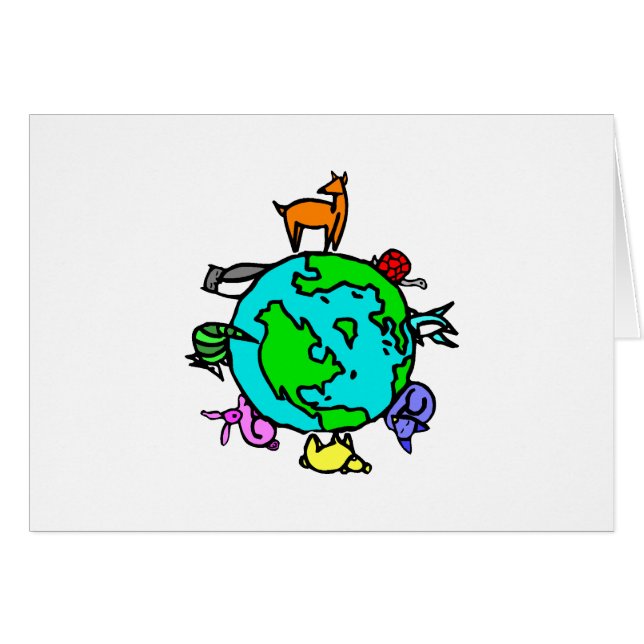 La planète animale vide à l'intérieur (Devant Horizontal)