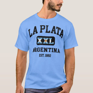 La Plata Argentina XXL Athletic Design T-Shirt