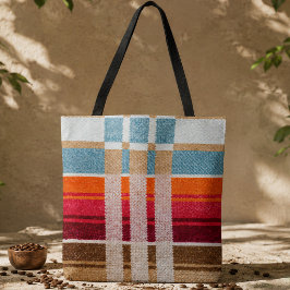 "LA PLAYA" AUTHENTISCHER MEXIKANISCHER WEBDRUCK-SC TASCHE