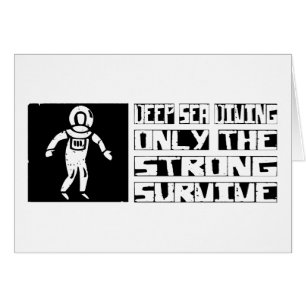 La plongée de mer profonde survivent