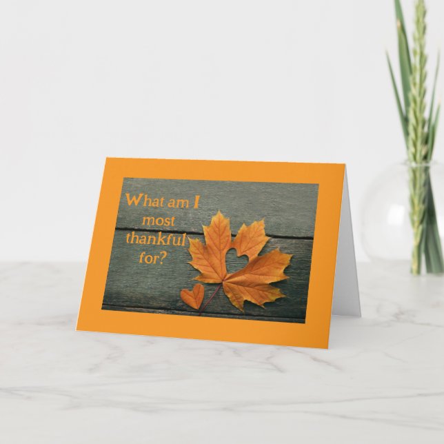 LA PLUPART "MERCI POUR VOUS" CARTE DE REMERCIEMENT (Devant)