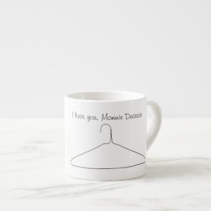 La plus chère tasse de cintre de manteau de Mommie