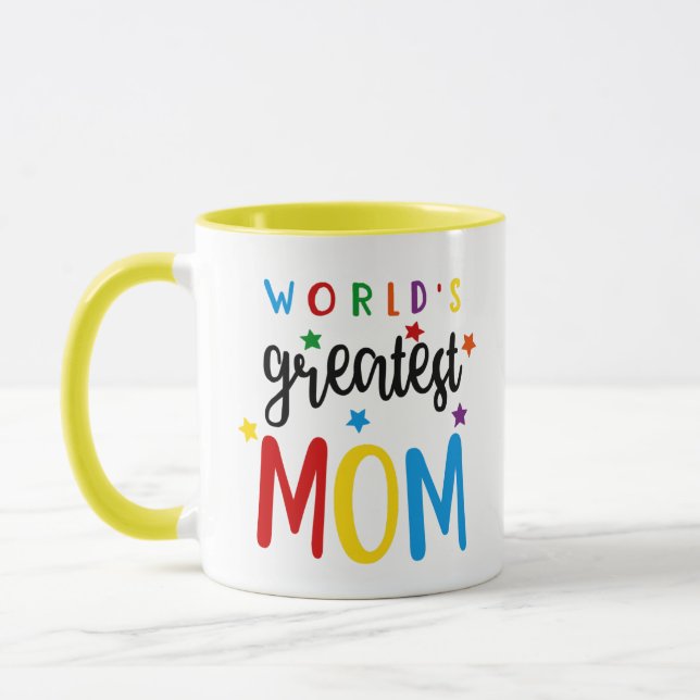 La plus grande maman du monde - tasse de café (Gauche)