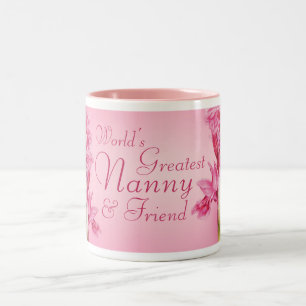 La plus grande nounou et ami de la tasse d'orchidé