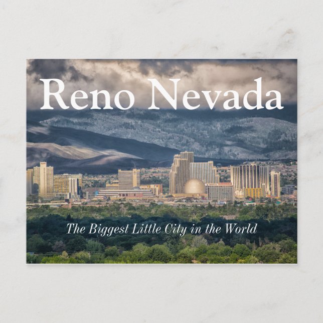 La plus grande petite ville du monde Carte postale (Devant)