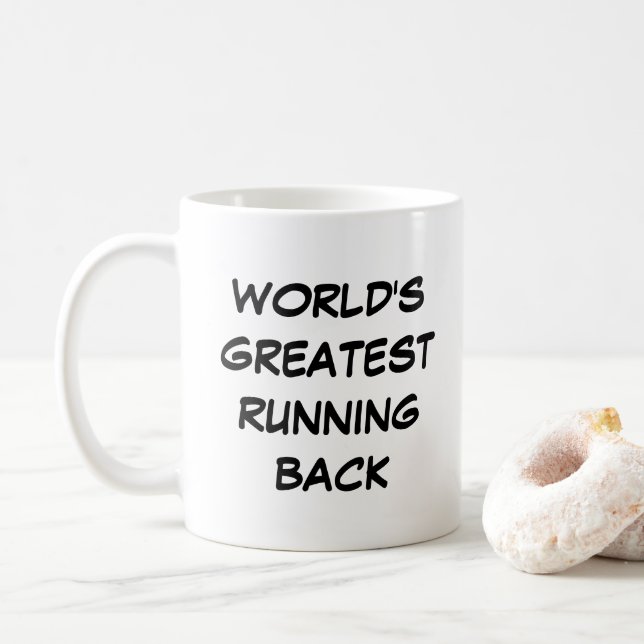 "La plus grande renverse du monde" Mug (Avec donut)