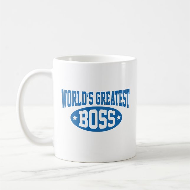 La plus grande tasse de café Boss du monde (Gauche)