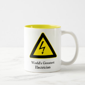 La plus grande tasse de café de l'électricien du