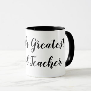 La plus grande tasse de café du maître d'école 