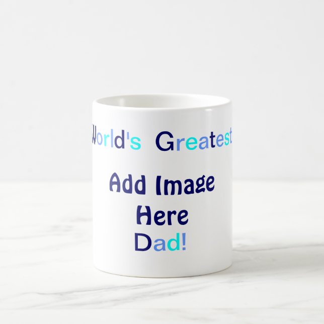 La plus grande tasse de coutume du papa du monde (Centre)