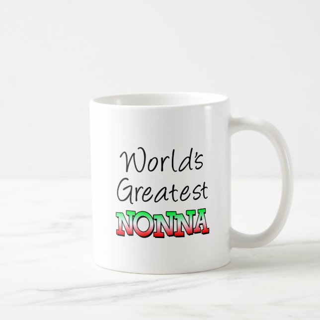 La plus grande tasse de Nonna du monde (Droite)