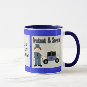 La plus grande tasse du policier du monde