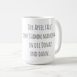 La pomme / Tasse allemande