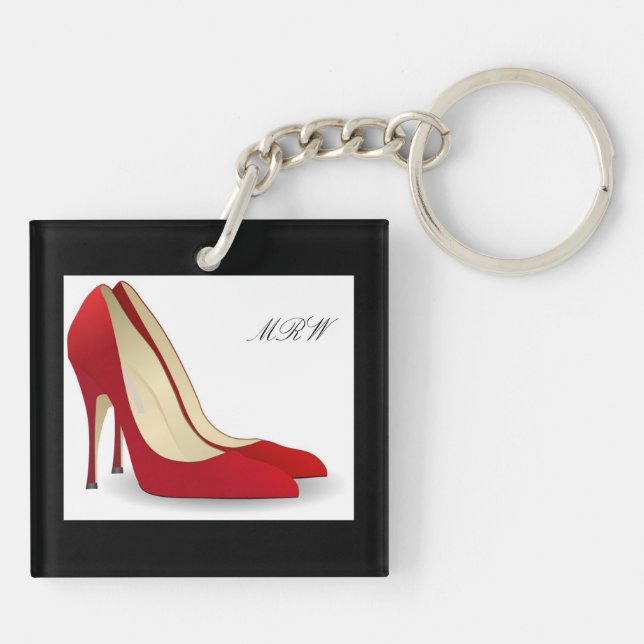 La pompe rouge chic de talon haut chausse des (Dos)
