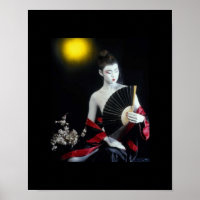 LA PORCELAIN DOLL ~ GEISHA EN FORMATION ~ POSTER
