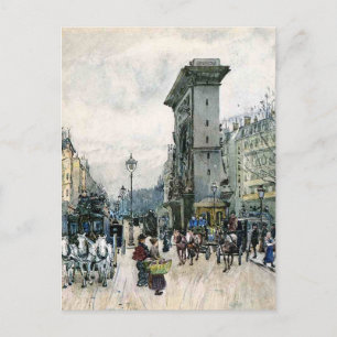 La Porte de San Denis Postkarte