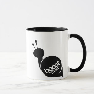 La poussée vous obtient étendus - tasse de café