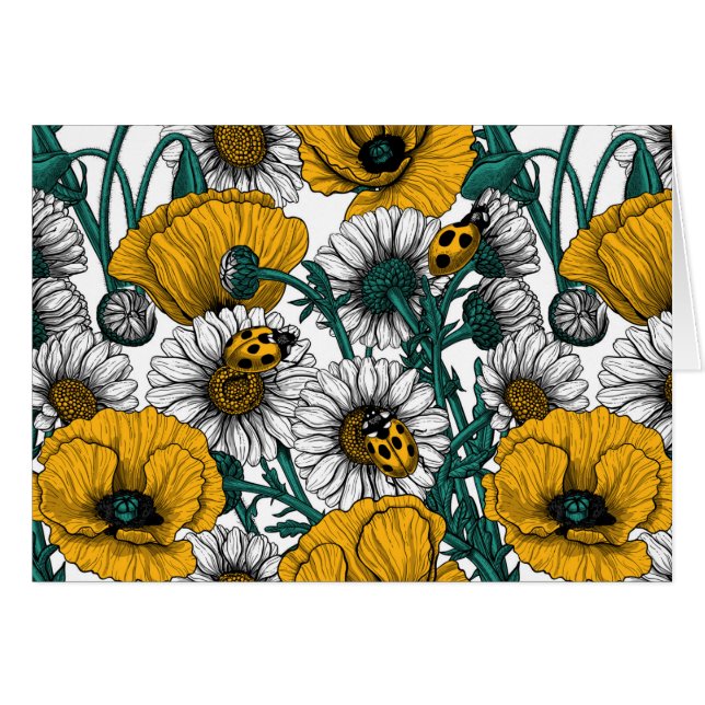 La prairie en jaune (Devant horizontal)