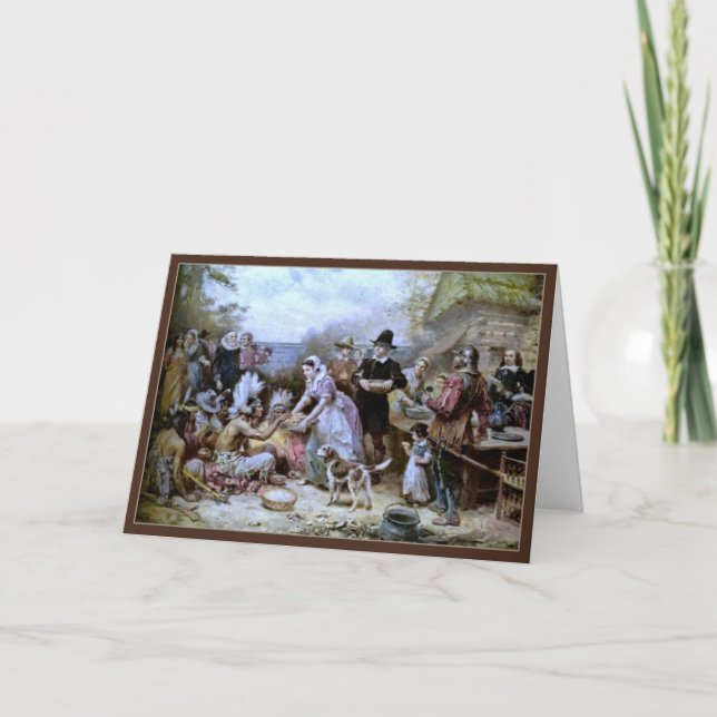 La première carte d'action de grâces de Ferris-Tha (Devant)