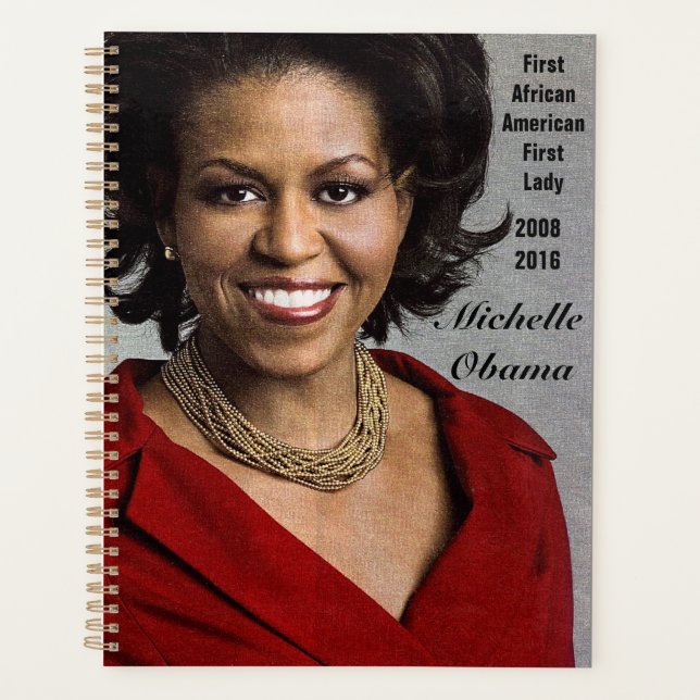 LA PREMIÈRE DAME AMÉRICAINE, MICHELLE OBAMA (Devant)