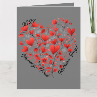 "La première fête des mères de maman" Carte person