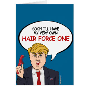 La première force de cheveux de Trump