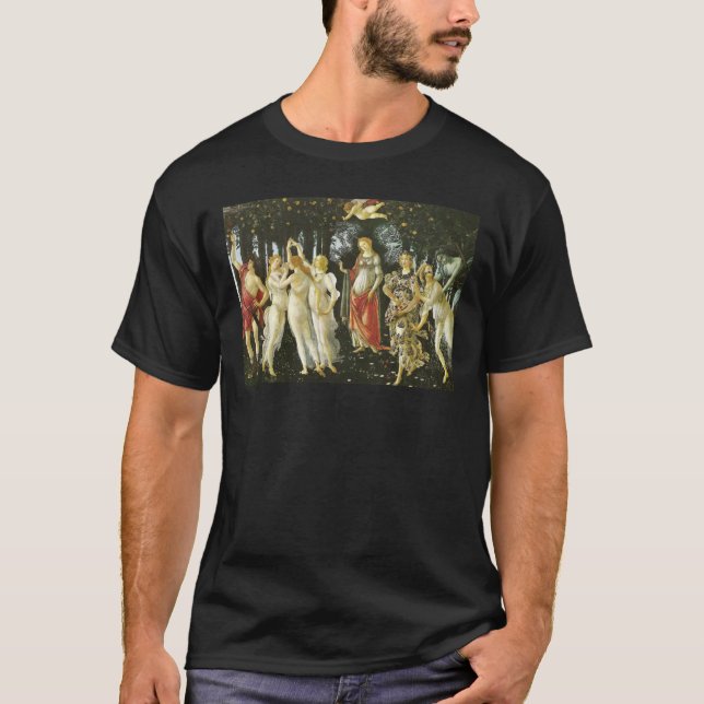 La Primavera durch Sandro Botticelli T-Shirt (Vorderseite)