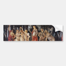 La Primavera (Frühjahr) von Sandro Botticelli Autoaufkleber