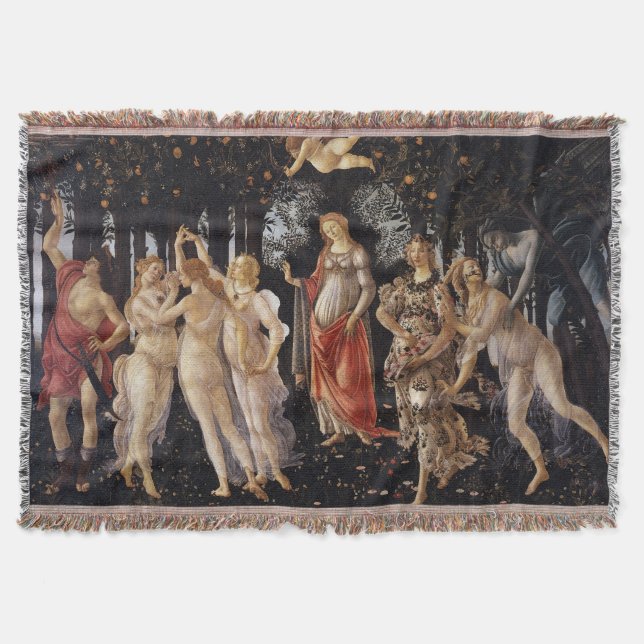 La Primavera (Frühjahr) von Sandro Botticelli Decke (Vorderseite)