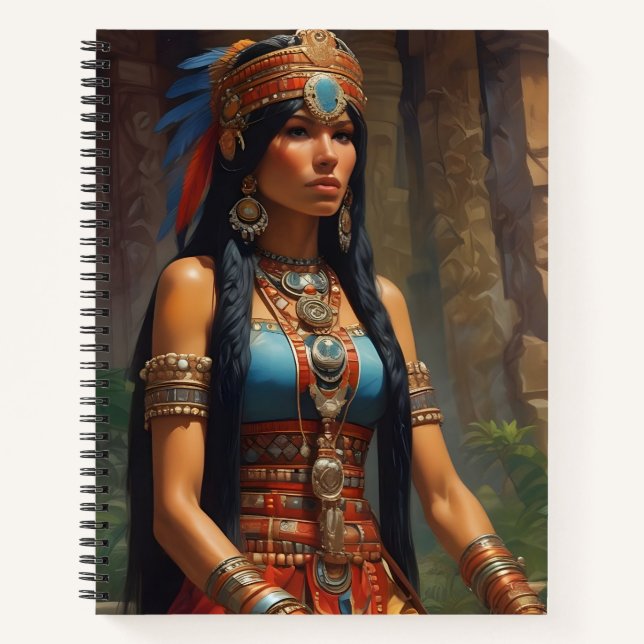 La Princesa del Sol Notizbuch (Vorderseite)