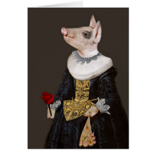 La princesse de Bling - porcelet anthropomorphe
