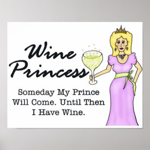 La princesse du vin un jour... Affiche