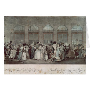 La promenade de la galerie de Palais Royal, 1787