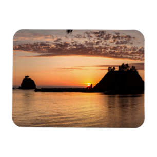 La Push, Washington. Panorama Magnet
