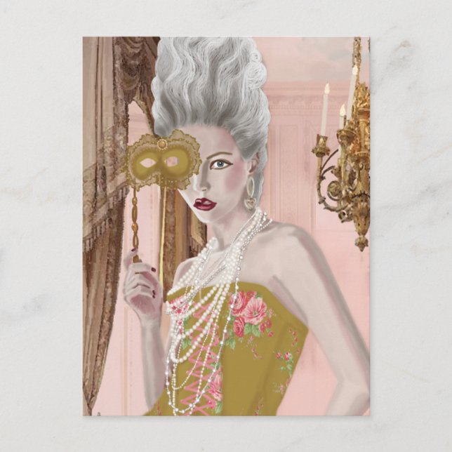 La question c'est-vous carte postale (Devant)