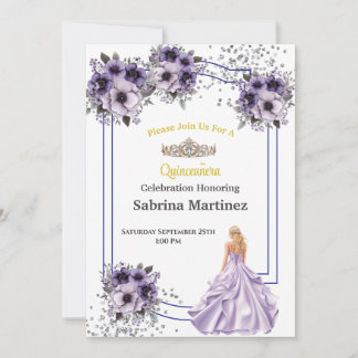 La Quinceanera Invitation Einladung