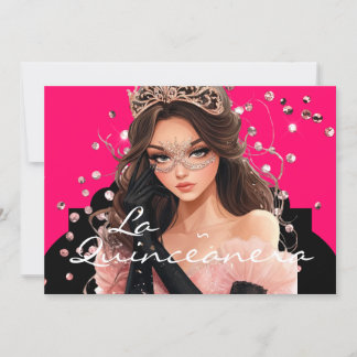 La Quinceanera Invitation Einladung