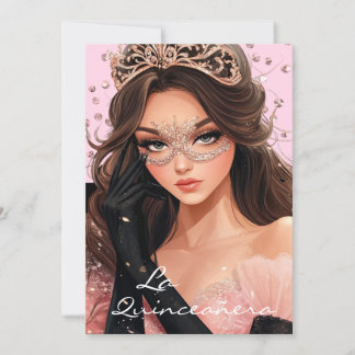 La Quinceanera Invitation Einladung