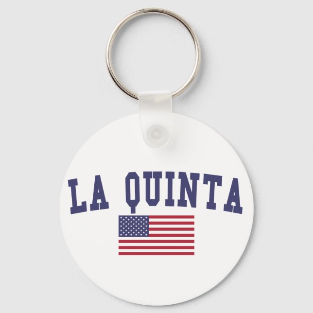 La Quinta US Flag Schlüsselanhänger (Vorderseite)