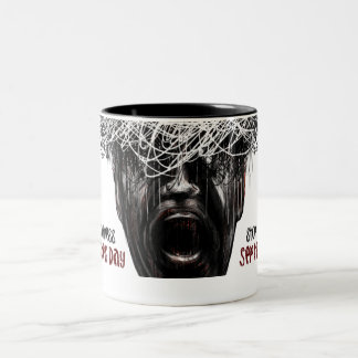 La rage est folie - arrêtez la tasse de folie