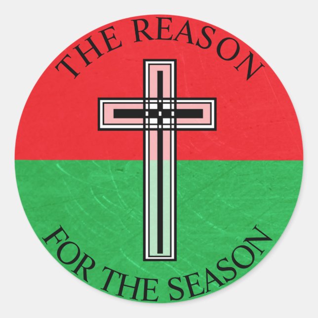 La raison de la saison Stickers Noël (Devant)