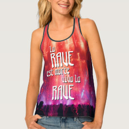 La Rave est morte! Viva la Rave! Tanktop